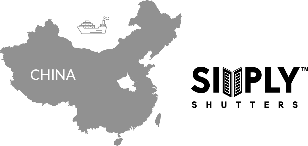 china-country-simply-map